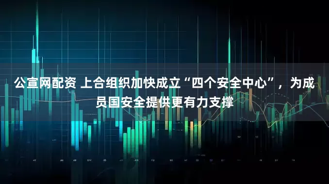 公宣网配资 上合组织加快成立“四个安全中心”，为成员国安全提供更有力支撑